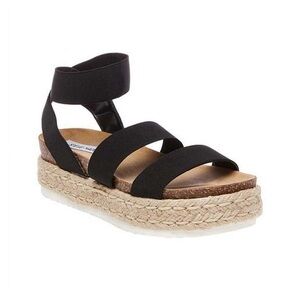 Steve Madden Black Kimmie Sandals